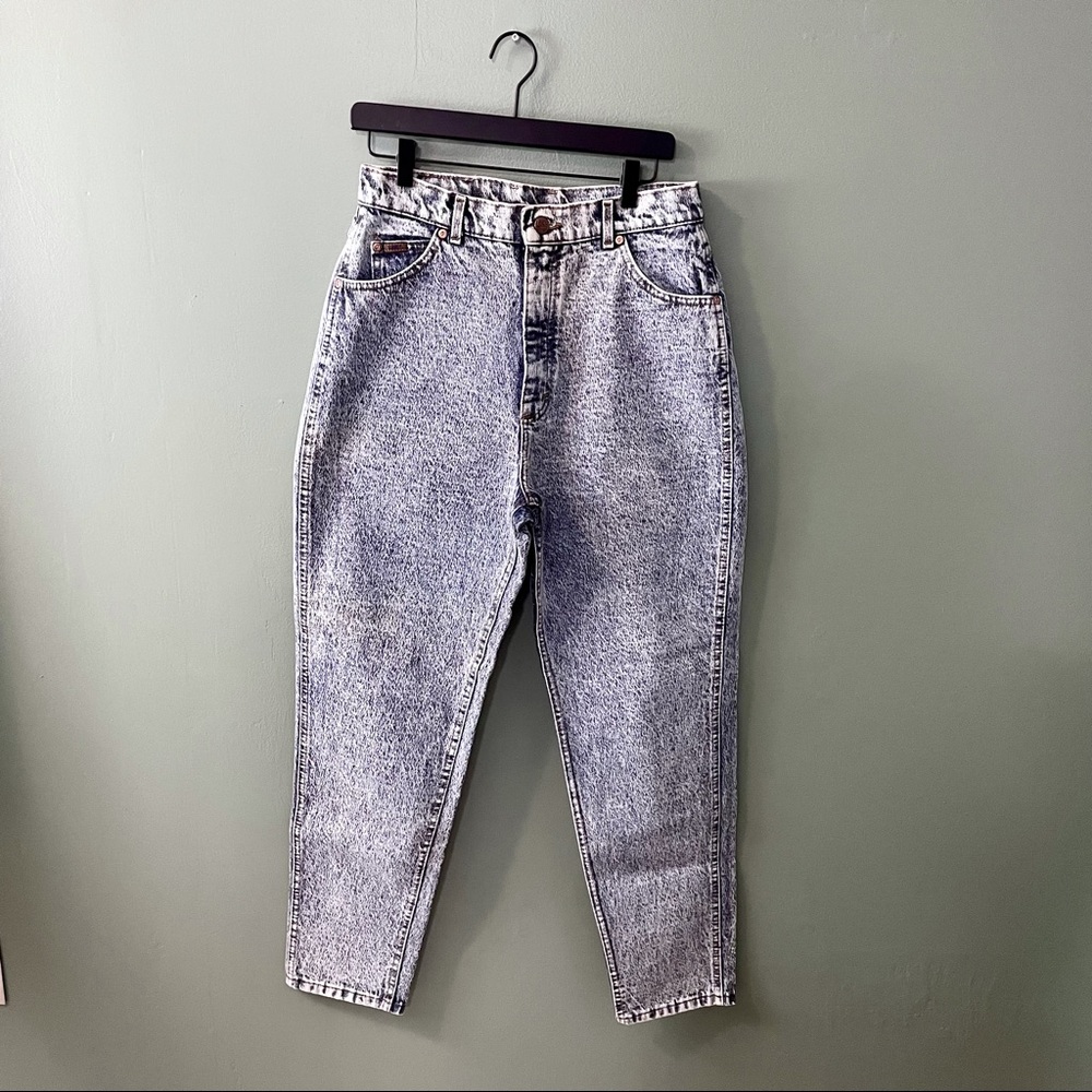 Lee acid wash vintage denim